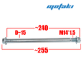 Ось переднего колеса CG-CB, маятника XR250 (D15*М14*1.5*L240*ПД255)