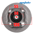 Ступица заднего колеса CG-CB, ZS125J (основание звезды d58*4H*55)