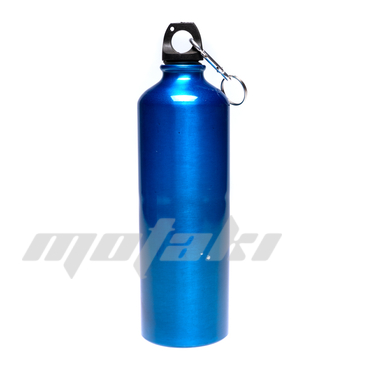 Бутылка для воды вело (AL фляга 750 мл, 250 х 73 мм) СИНЯЯ