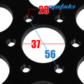 Звезда задняя ATV150-250 (530-32T d37*6H*58)