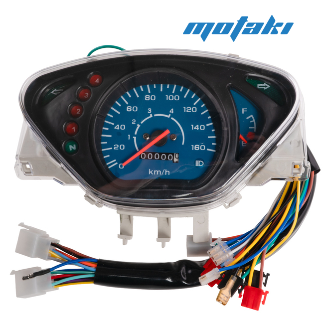 Панель приборов Active (160 км, синяя MY033) Lipai