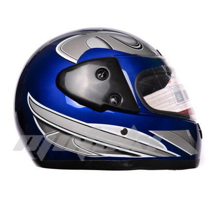 Шлем ADL825 (синий, размер S, НО реально 61-62, интеграл)