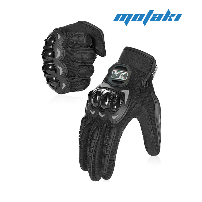Перчатки Racing Biker SC33-Black (размер XL, сенсорные)