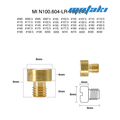 Ремкомплект карбюратора YBR 125 2004-2009 (Mikuni VM22 EURO-I)
