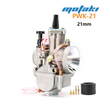 Карбюратор PWK 21 (Т21 x Ф50 мм, переходник, жиклёры)