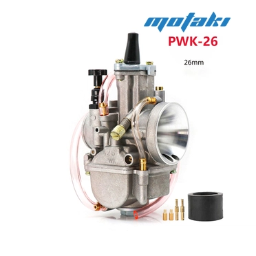 Карбюратор PWK 26 (Т26 x Ф50 мм, переходник, жиклёры)