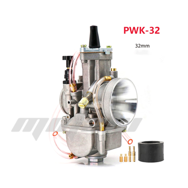 Карбюратор PWK 32 (Т32 x Ф55 мм, переходник, жиклёры)