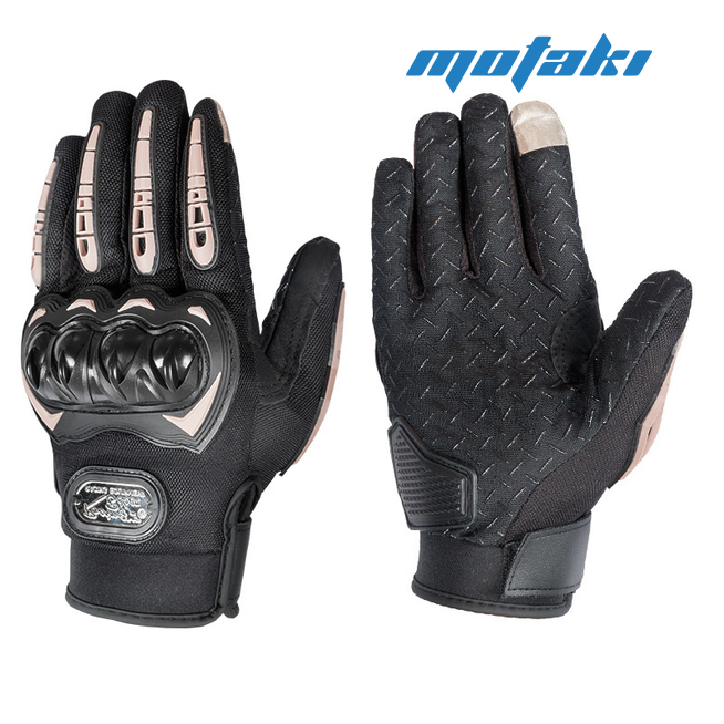 Перчатки Racing Biker SC23-Black (размер M, сенсорные)