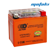 Аккумулятор 12В 6Ач скутер, Альфа (113 х 70 х 108, UTZ7S гелевый с индикатором)