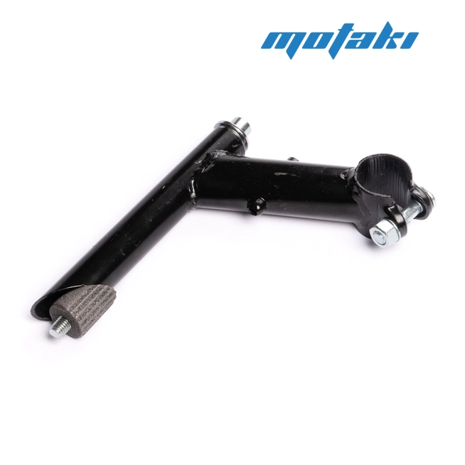 Вынос руля вело угловой (косая гайка, h150 x 100 x D22.2 мм) ЧЕРНЫЙ