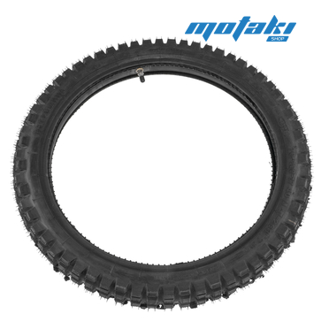 Покрышка питбайк, Альфа 70/100 x 17 (2.50 x 17, Л-263 КРОСС с камерой, Россия)