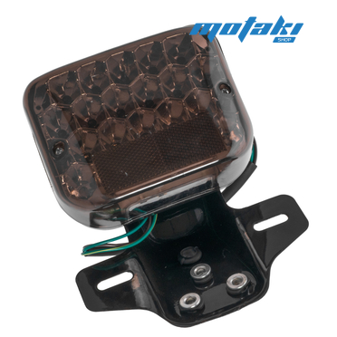 Стоп-сигнал Альфа, CG125 (ST-04-LED 22 красных диода, темное стекло) УЦЕНКА