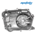 Крышка картера на мопед Альфа, питбайк TTR125 (правая сцепления, двигатель 152FMH, 139FMB щуп сверху) ЧЕРНАЯ ГЛЯНЕЦ