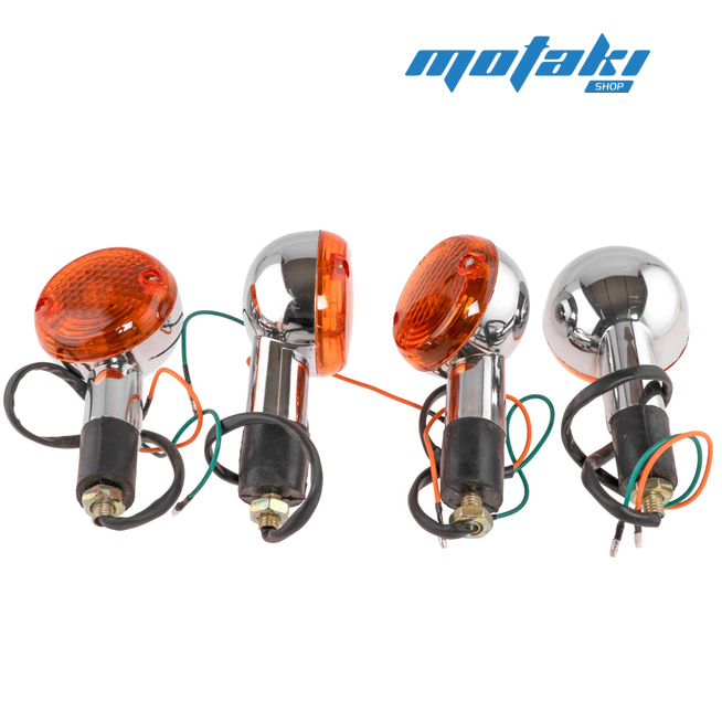 Повороты HY-264 (4 шт. круглые В140 x Ш70 x M10)