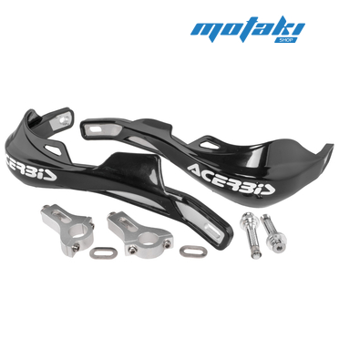 Защита рук TTR250, KAYO-250 (2 шт. черная АРМИРОВАННАЯ, крепление на руль)