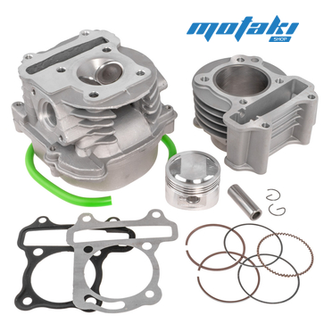 Поршневая скутер 139QMB 82cc + головка (ЦПГ D50*p13 Big Bore) SEE