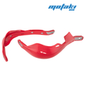 Защита рук TTR250, KAYO-250 (2 шт. красная АРМИРОВАННАЯ, крепление на руль)