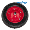 Колесо тачка 3.00-3.25 х 8 (с камерой, с осью, d16 мм.)
