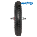 Колесо тачка 3.00-3.25 х 8 (с камерой, с осью, d16 мм.)