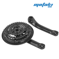 Шатуны вело 3 звезды 24*34*42 (170 мм. под квадратный вал) SHIMANO TY301