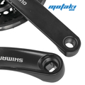 Шатуны вело 3 звезды 24*34*42 (170 мм. под квадратный вал) SHIMANO TY301