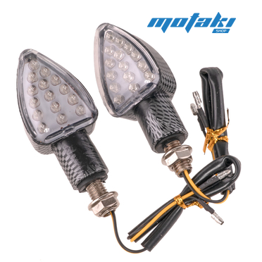 Повороты светодиодные LED QZ-002-1 (М10 x 36 x 30 x 70 мм.) ТИП1