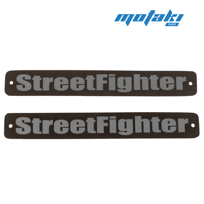 Эмблемы бардачка Иж StreetFighter (2 шт. черные) УЦЕНКА