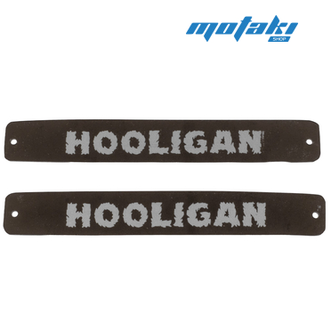 Эмблемы бардачка Иж HOOLIGAN (2 шт. черные) УЦЕНКА