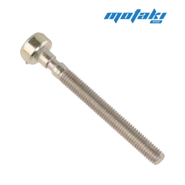 Винт натяжителя шины Партнер 351-410, Хускварна 136-141 (М5 х 0.8 х 50 мм.) ШЛИЦ