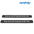 Эмблемы бардачка Иж Shumaher (2 шт. черные ТИП2) УЦЕНКА