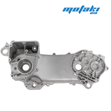 Корпус картера скутер 4T 139QMB (левый под крышку 430 мм. колеса 12 дюймов)