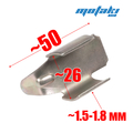 Скоба гусеницы Динго T125, T150 с 2017 г.в. (1 шт. усатая)