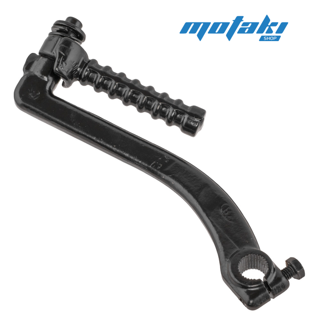 Рычаг кикстартера скутер 125-150, ATV150-200 (черный, круглая педаль) 157QMJ/161QM