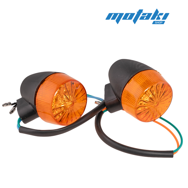 Повороты скутер QT-4A Racer Sagita 2/3 (передние, пара)