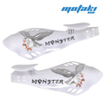 Защита рук Monster XJB (2 шт. БЕЛАЯ 260 x 97 с хомутами под зеркала)