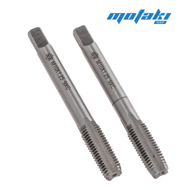 Метчики М10 x 1.25 мм. (черновой и чистовой, правая резьба)