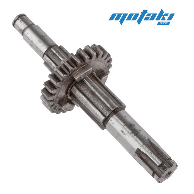 Вал вторичный Пилот (с шестерней 3 передачи)