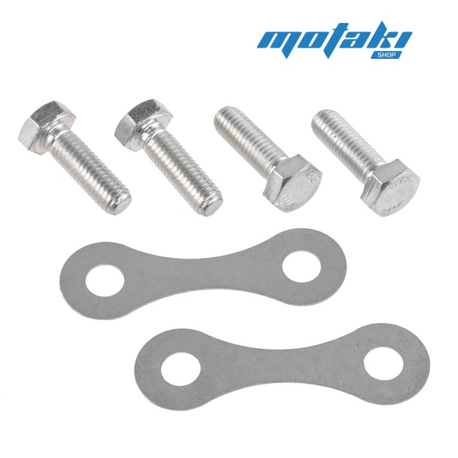 Болты задней звезды Минск (4 шт. х М8 х 1.25 х 25 мм., 2 стопора)