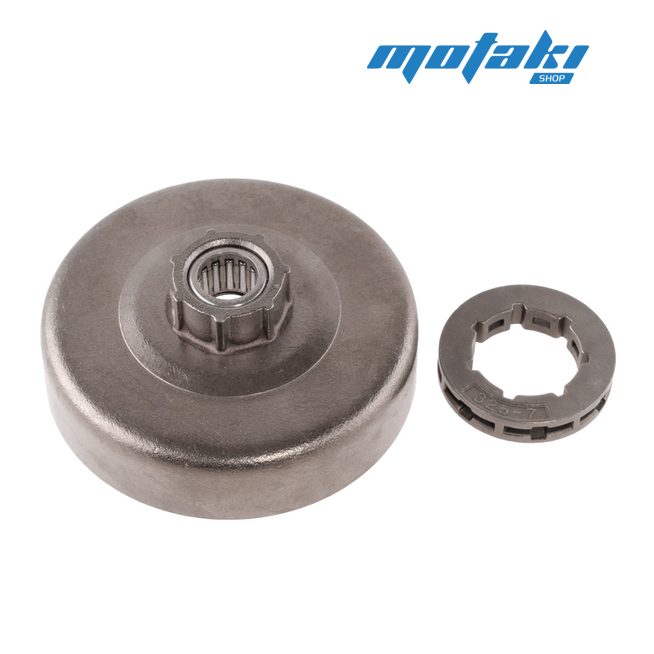 Барабан сцепления Хускварна 136-142 (венец 7Z 0.325, D67 x d63 x h27 мм. сепаратор)