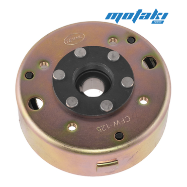 Ротор генератора скутер 125-150 (на 6 катушек d85 x h40 мм) 152QMI/157QMJ