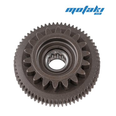 Шестерня обгонной муфты Ямаха JOG-50, OVETTO-50 (18/65Z x h14.5 мм)