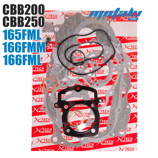 Набор прокладок CBB200, CBB250 (d65.5 ST 165/166FMM) X-Tech