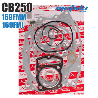 Набор прокладок CB250, CB200-198cc (d69 MA 169FMM/FML) X-Tech