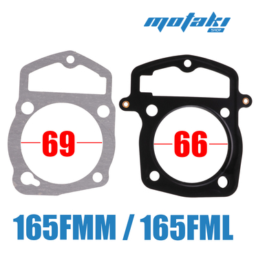 Прокладка головки и цилиндра CB200, CB250 (d65.5 ST 165/166FMM)