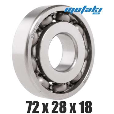 Подшипник коленвала на мотоцикл CG250, CB250, TTR250 (72*28*18, 63/28/72) SEACUBE