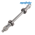 Ось задней втулки вело MTB (3/8"*175, гайки, втулки + ПП) Т2