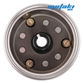 Ротор генератора мото CB125-150 (d90, резьба внутри, муфта + шестерня 56T)
