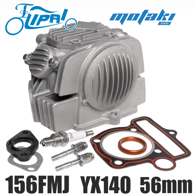 Головка YX140 (ГБЦ D56*K23/27 W063 156FMJ под радиатор) Lipai