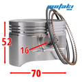 Поршневая CBB300 Enduro 250LT (ЦПГ d70*h82*p16 170FMN) SEACUBE