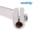 Рычаг КПП ATV (прямая педаль d11*h130*L45) ХРОМ